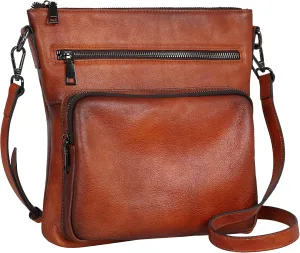 HESHE Crossbody Purses for Women Shoulder Bag Vintage Handbags Lightweight Travel Purses