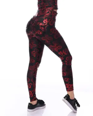 *Hidden Dragon* (Luxury Metallic Leggings)