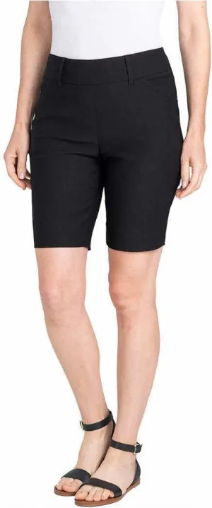 Hilary Radley Womens Midweight Bermuda Pull-On Short