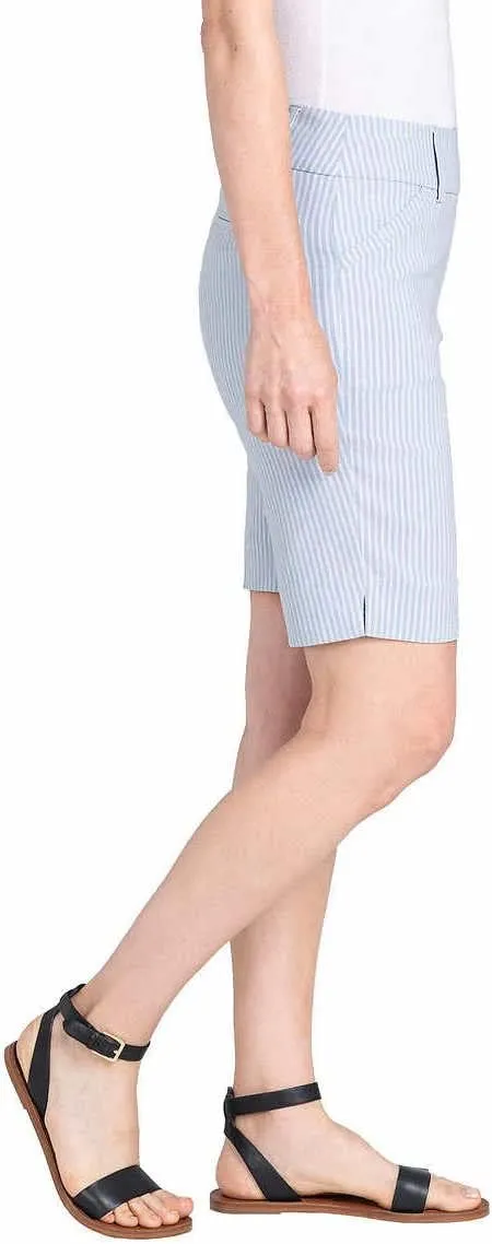 Hilary Radley Womens Midweight Bermuda Pull-On Short