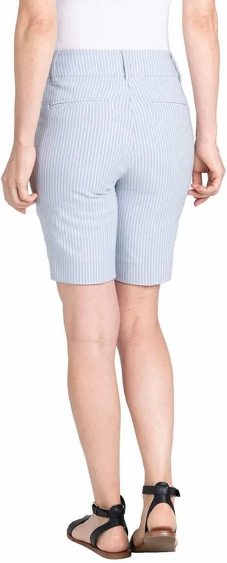 Hilary Radley Womens Midweight Bermuda Pull-On Short