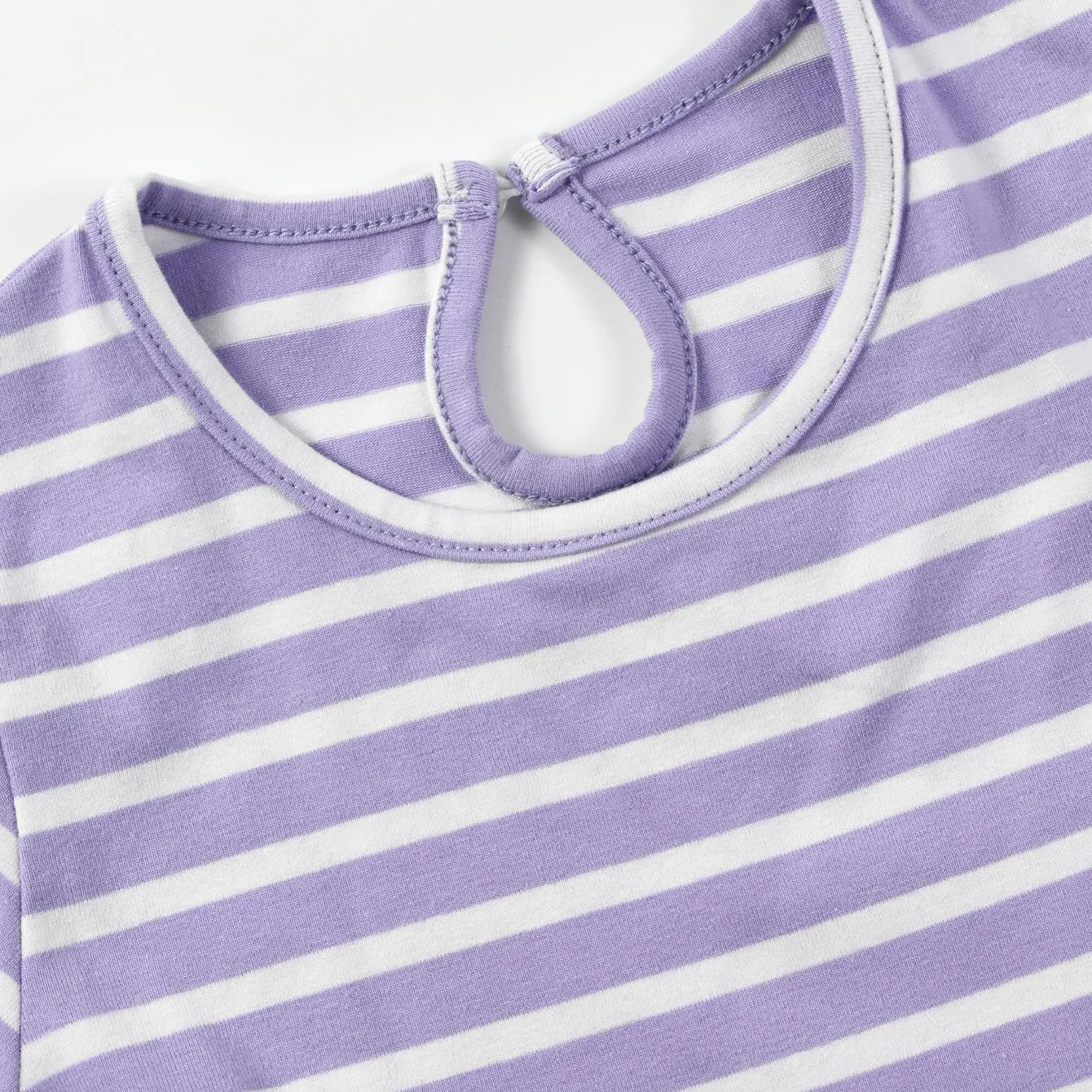 HILEELANG Little Girl Short Sleeve Dress Easter Cotton Casual Applique Tunic Shirt Dresses