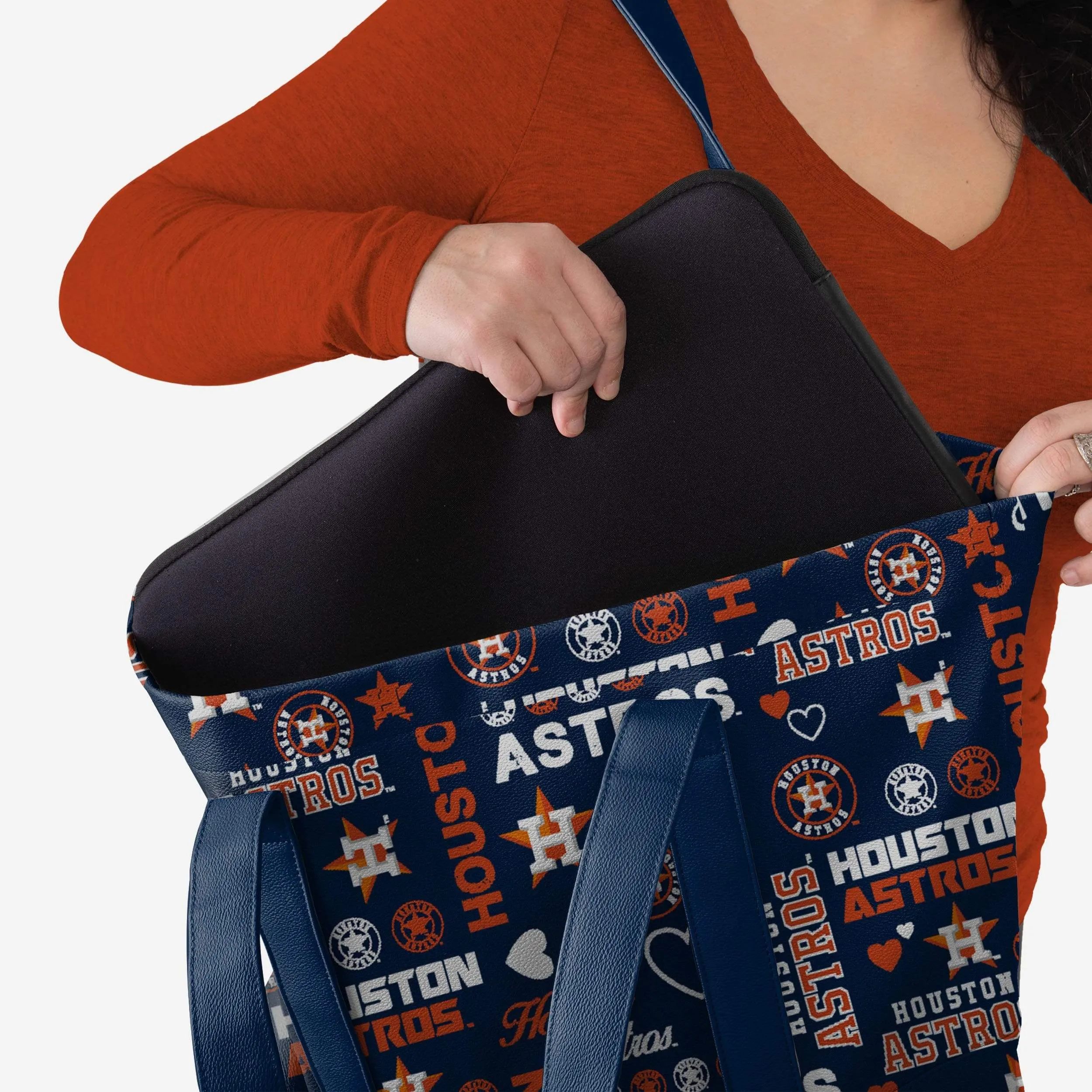 Houston Astros Logo Love Tote Bag