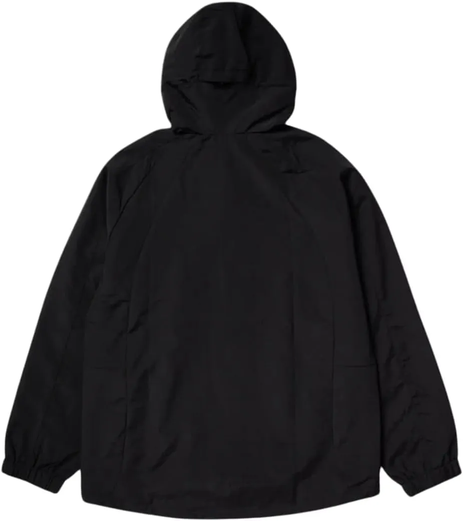 HUF Men's Shell Jacket - Lightweight, Water-Resistent Zip-Up with Hood