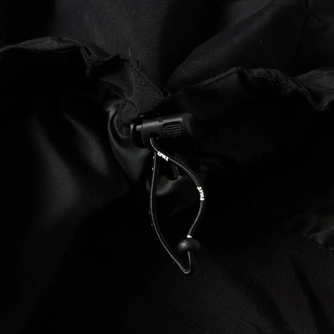HUF Men's Shell Jacket - Lightweight, Water-Resistent Zip-Up with Hood