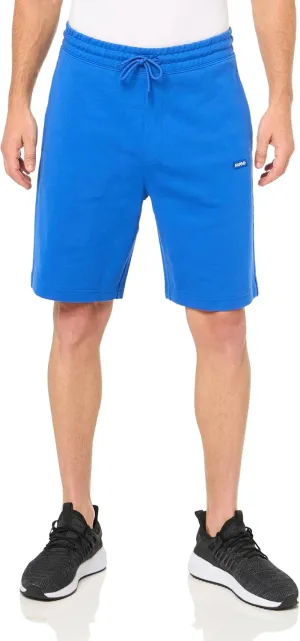 HUGO Men's Block Letter Cotton Sweatpant Joggers