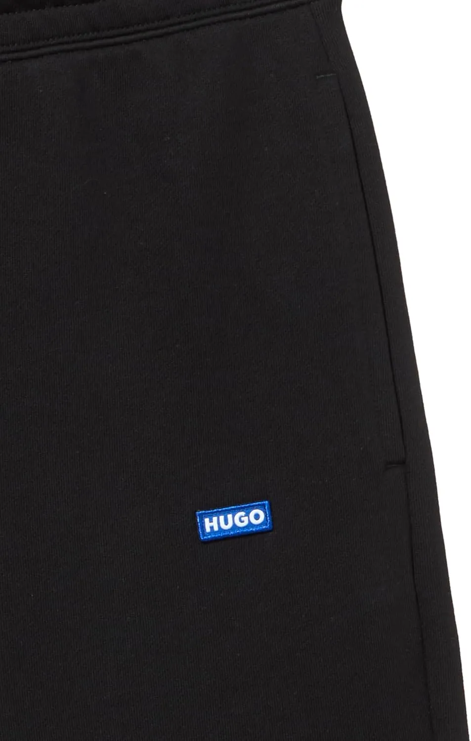 HUGO Men's Block Letter Cotton Sweatpant Joggers