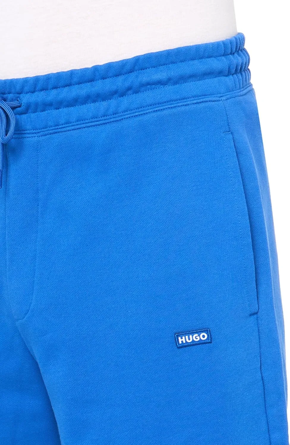 HUGO Men's Block Letter Cotton Sweatpant Joggers