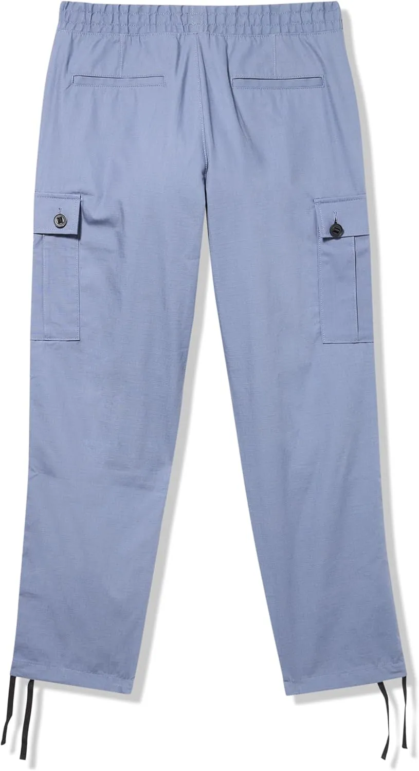 HUGO Men's Cotton Rip Stop Cargo Pocket Joggers