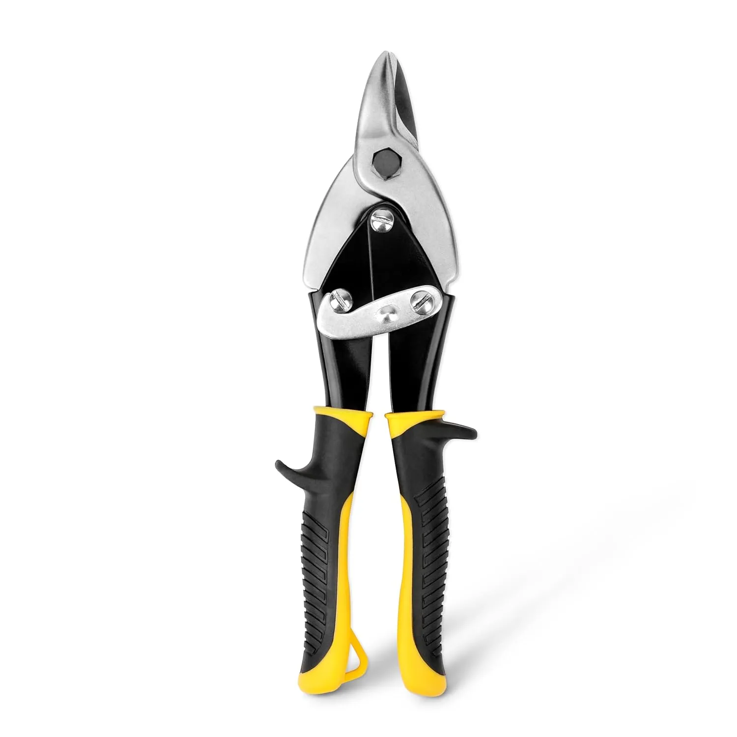 HURRICANE 9-1/2 Inch Bulldog Aviation Tin Snip. Heavy-Duty Metal Shears with Straight Cut Design, High Carbon Steel Blades for Sheet Metal, HVAC & DIY Projects