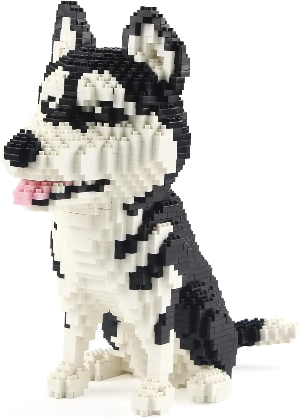 Husky Micro Building Block Dogs Mini Block Animal Dog Building Animal Set DIY 3D Block Toy Building Blocks for Kids Or Adult 1900 Pieces