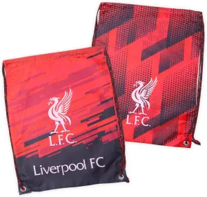 Icon Sports Official Licensed World Soccer Clubs Soccer Drawstring Cinch Bag Pack, Liverpool FC Bundle