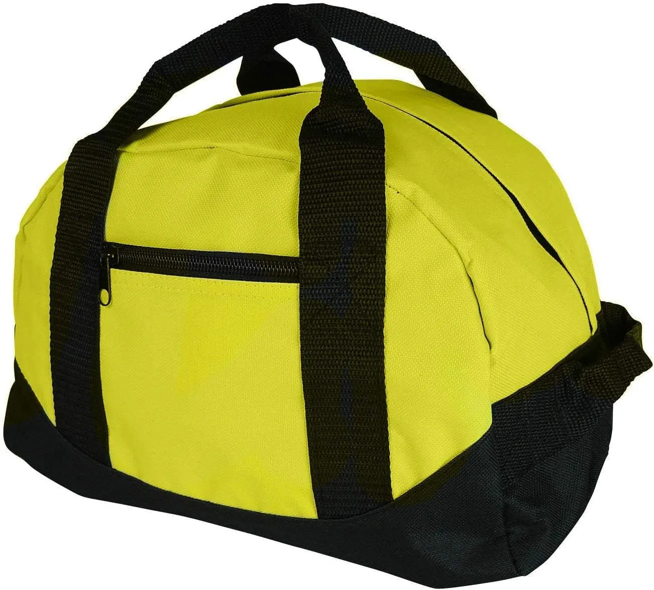ImpecGear 12" Duffel Duffle Travel Sports Gym Bags Mini Carry-on Luggage Small Supply Bag (Gold)