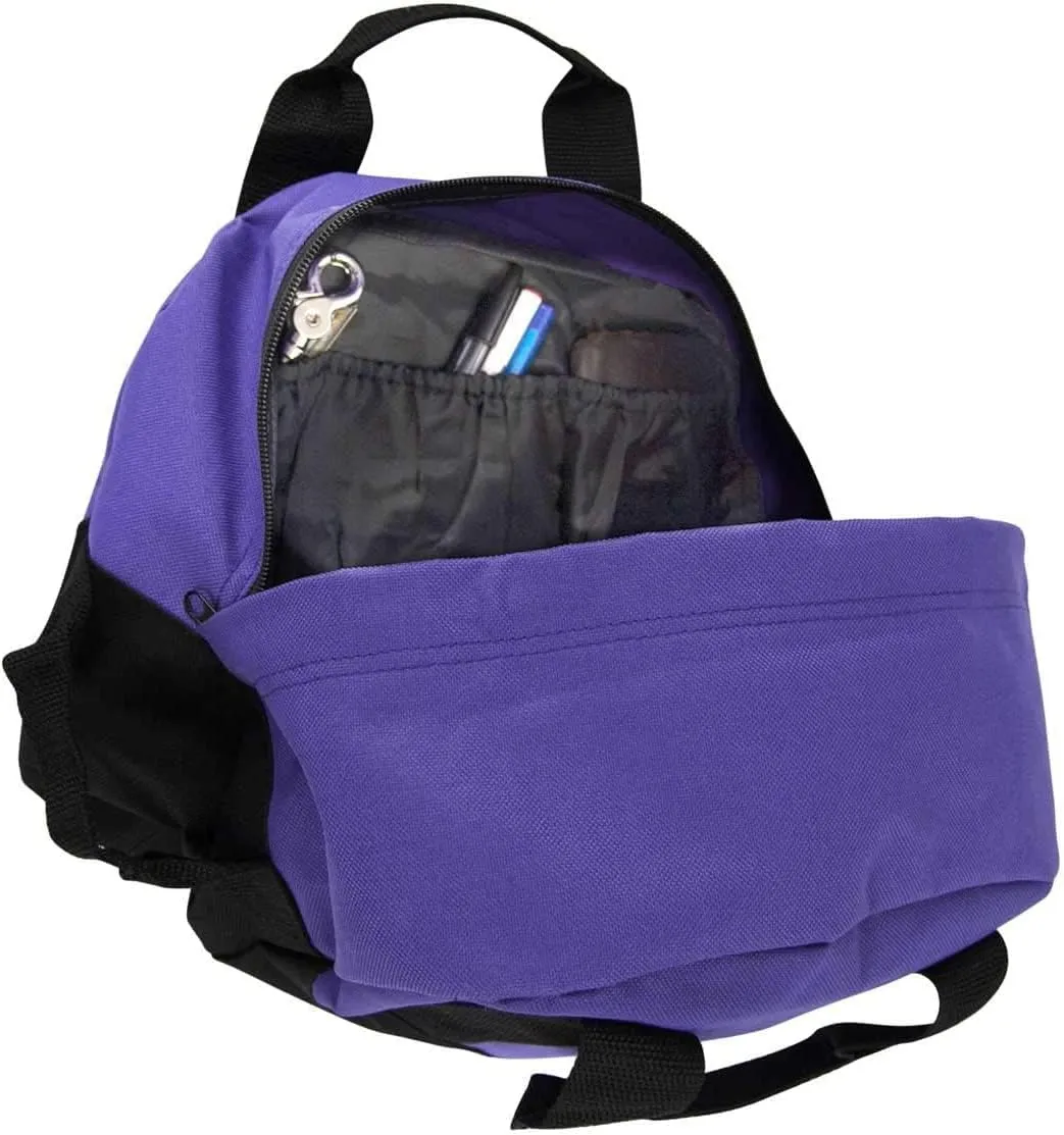 ImpecGear 12" Duffel Duffle Travel Sports Gym Bags Mini Carry-on Luggage Small Supply Bag (Purple)