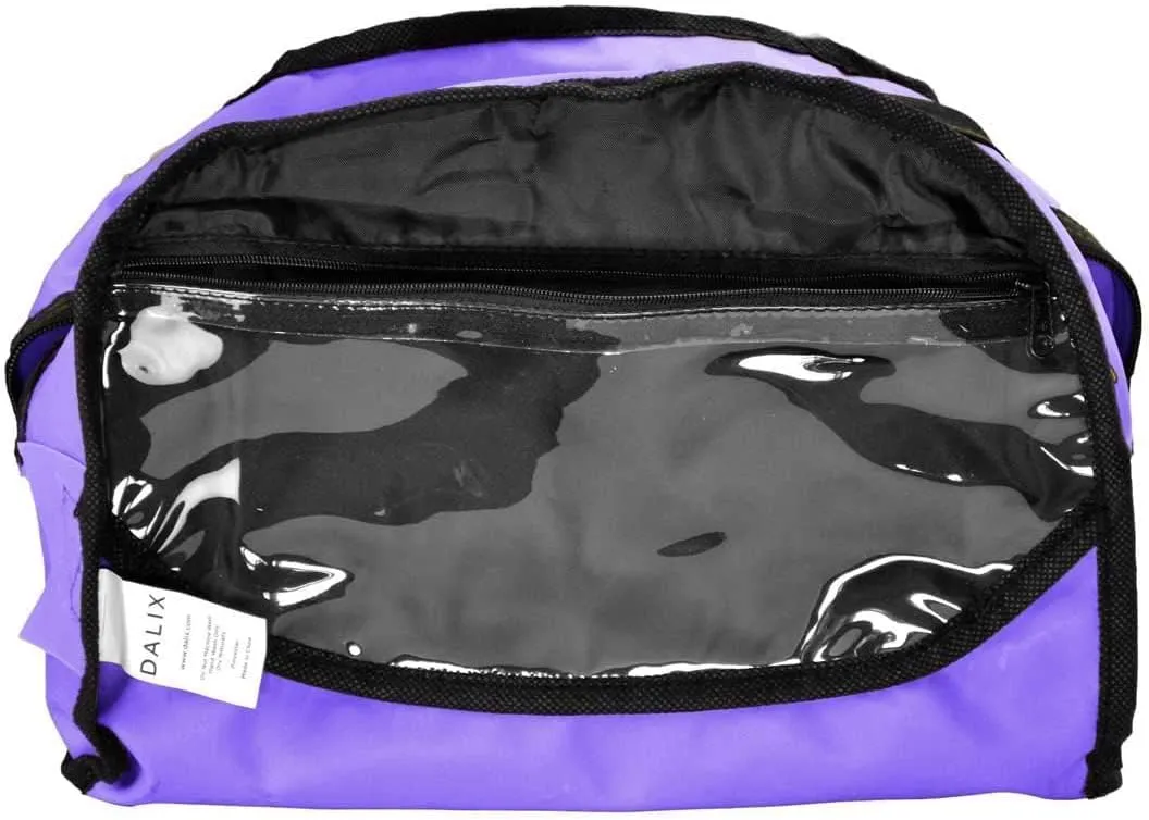 ImpecGear 12" Duffel Duffle Travel Sports Gym Bags Mini Carry-on Luggage Small Supply Bag (Purple)