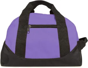 ImpecGear 12" Duffel Duffle Travel Sports Gym Bags Mini Carry-on Luggage Small Supply Bag (Purple)