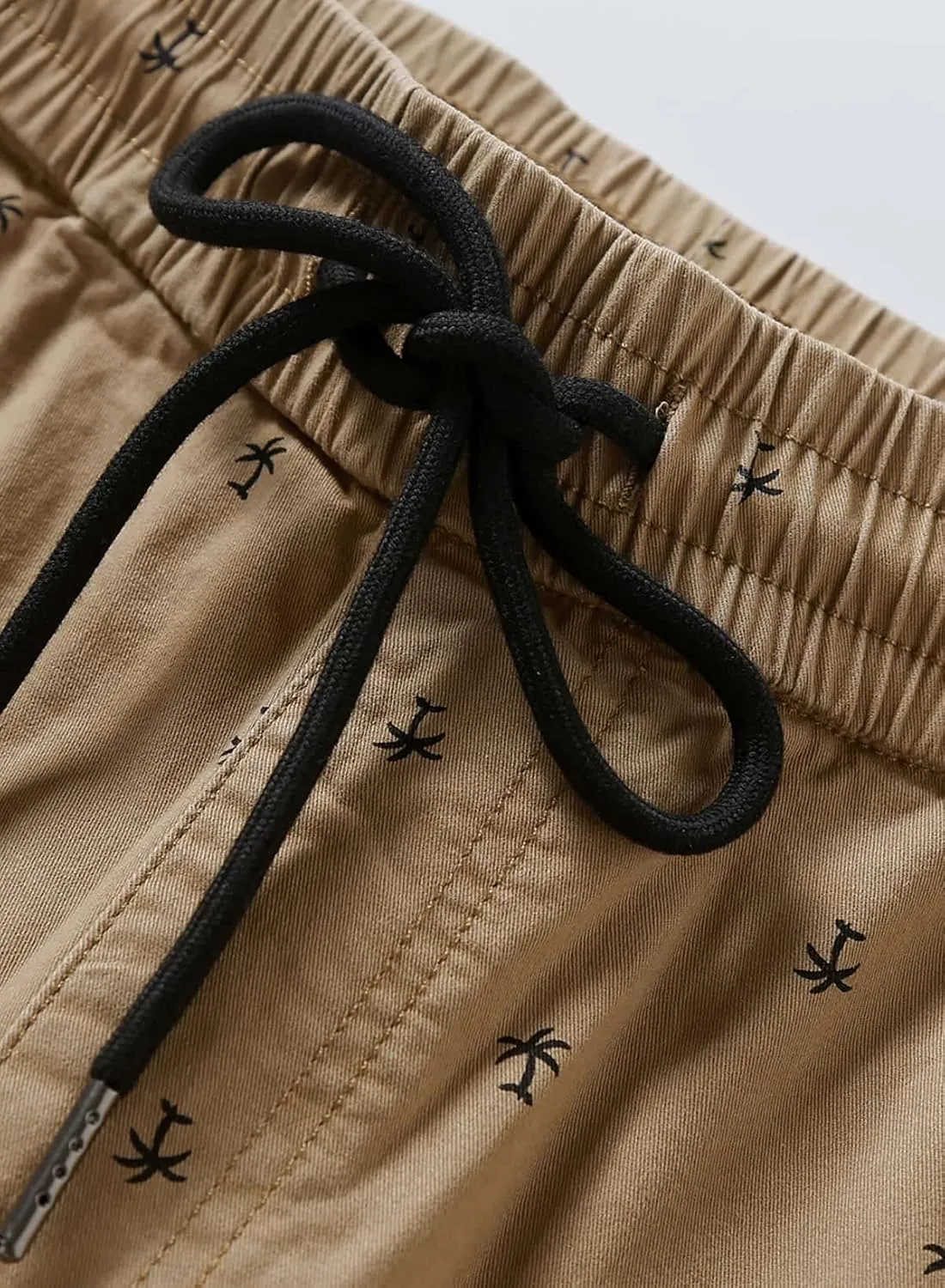 JMIERR Mens Casual Shorts - Cotton Drawstring Summer Beach Stretch Twill Chino Golf Shorts