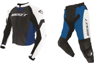 Joe Rocket Speedmaster 7.0 Two Piece Suit Blue/White 50
