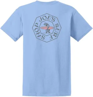 JOES SURF SHOP Men's Walking Bear Logo Heavy Cotton Tees. Reg, Big and Tall