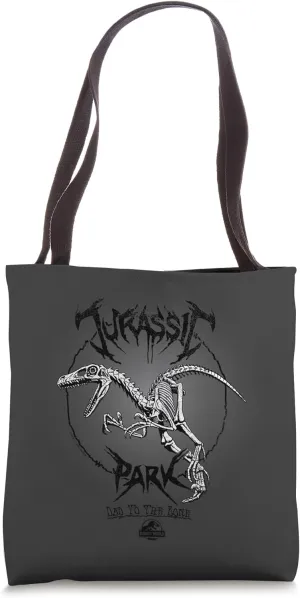 Jurassic World Bad to the Bone Tote Bag