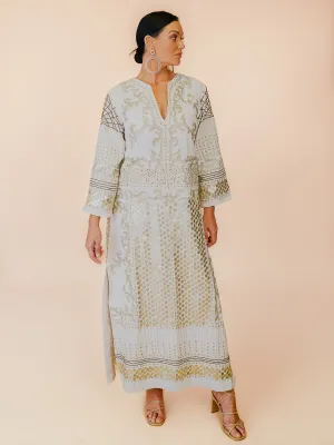 KALI EMBELLISHED DRESS IVORY