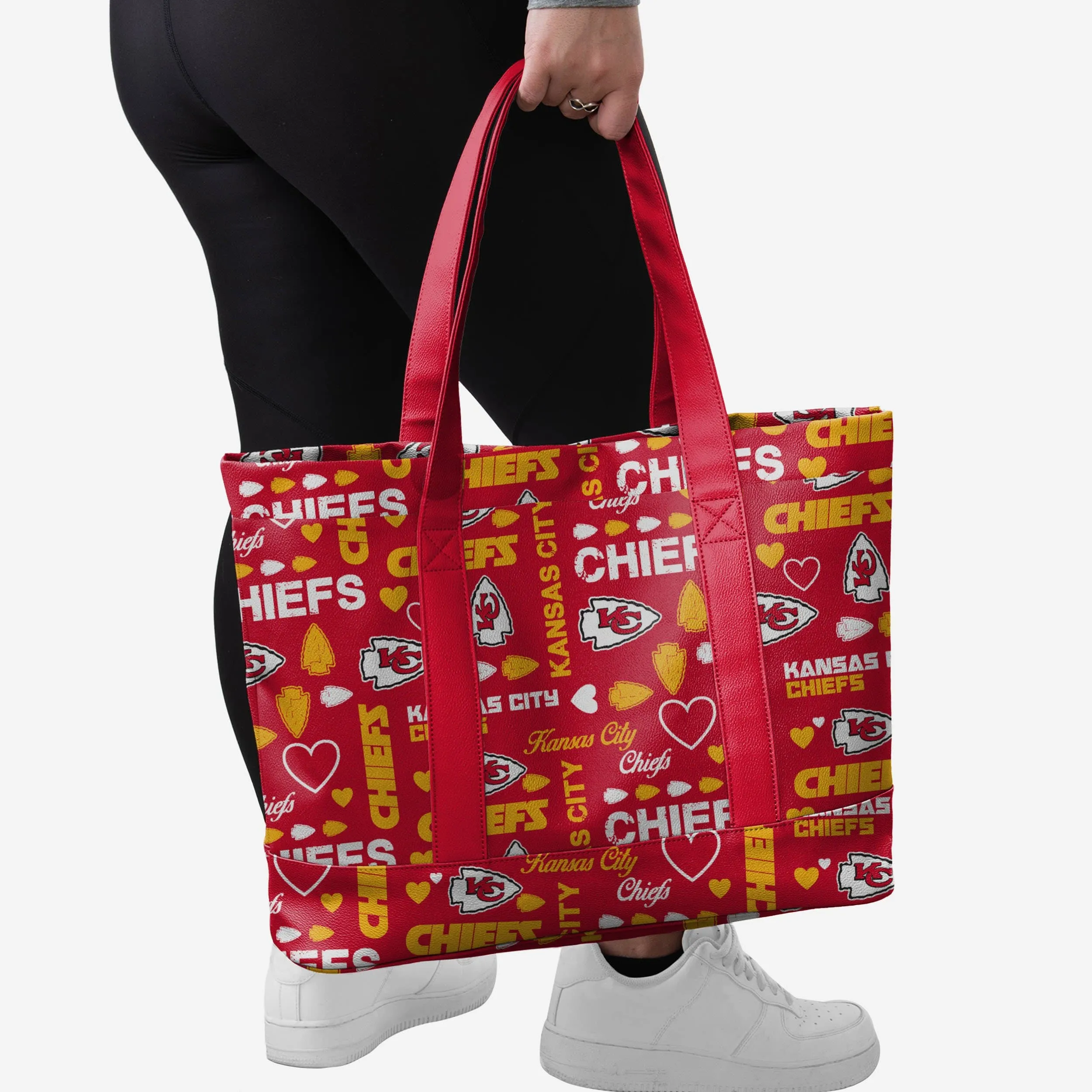 Kansas City Chiefs Logo Love Tote Bag