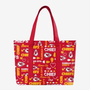 Kansas City Chiefs Logo Love Tote Bag