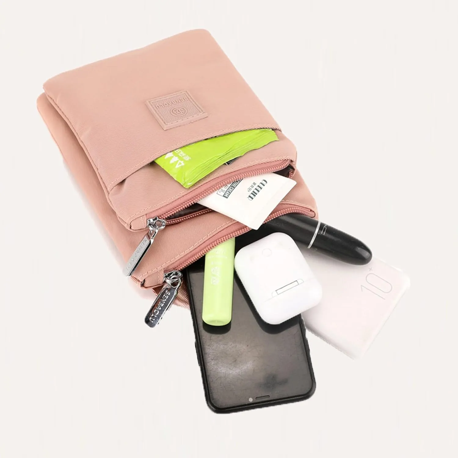 KARRESLY Small Crossbody Bags for Women Mini Waterproof Cell Phone Purse Nylon Shoulder Handbags Lightweight Casual Wallet