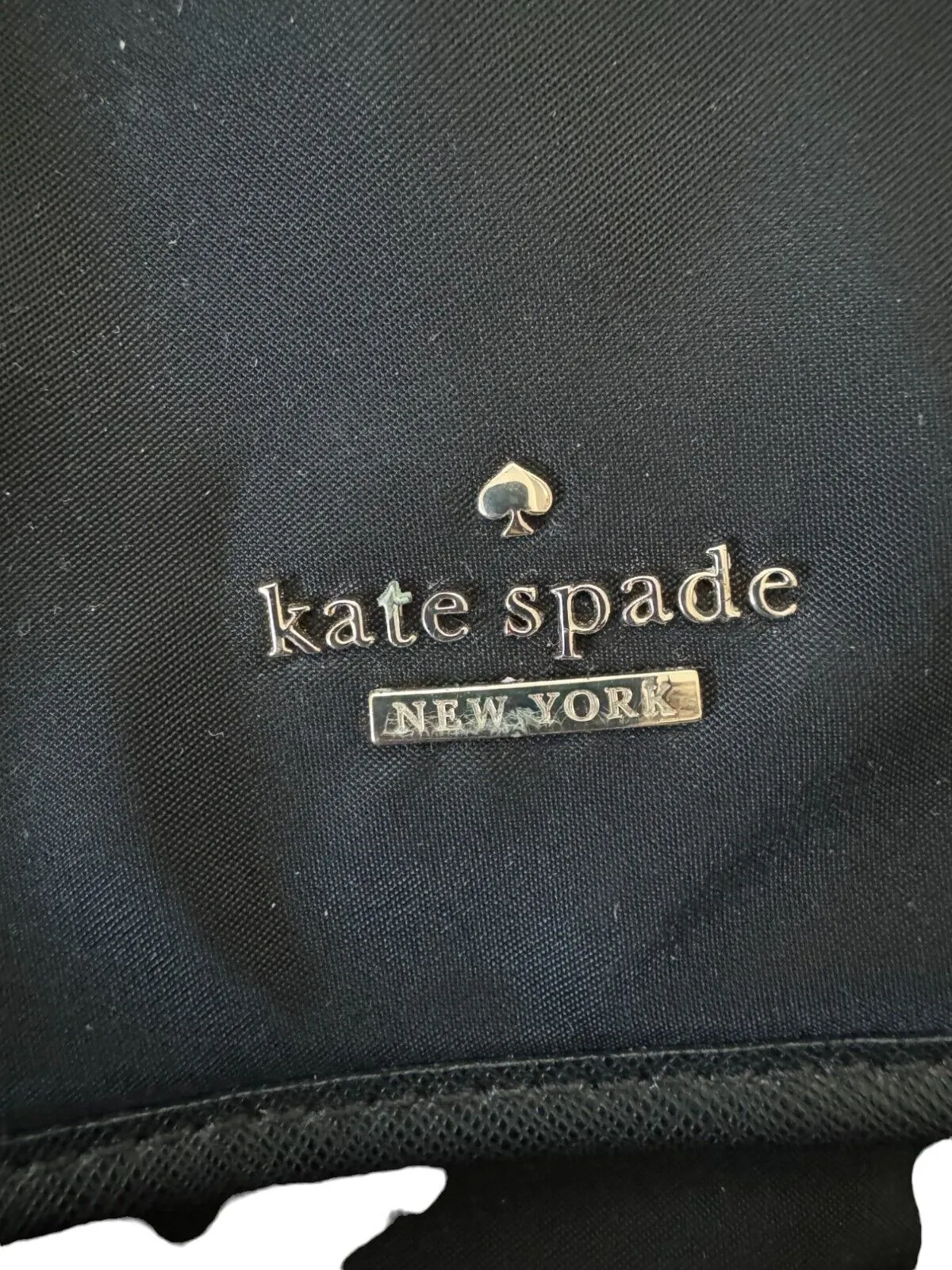Kate Spade Molly Classic Nylon Backpack | Black, Magnetic, Drawstring, As New!