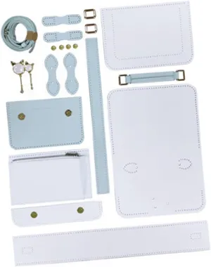 KESYOO 1Set DIY PU Leather Bag Making Kit of Craft Supplies for Knitting Shoulder Bags Cross Body Bags Handbags Lightweight Portable Accessories for Handmade Creations