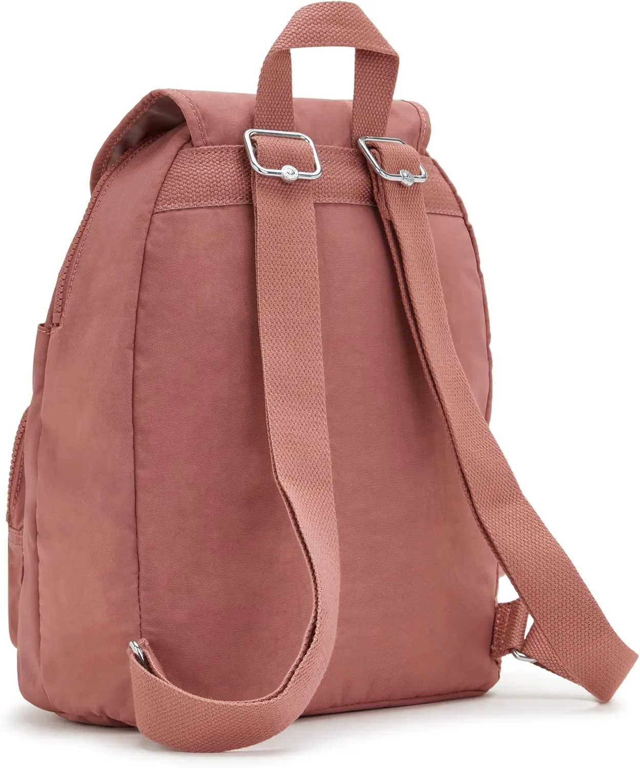Kipling Women's Queenie Backpack, Adjustable Backpack Straps, Monkey Keychain, Key Clasp, Top Carry Handle