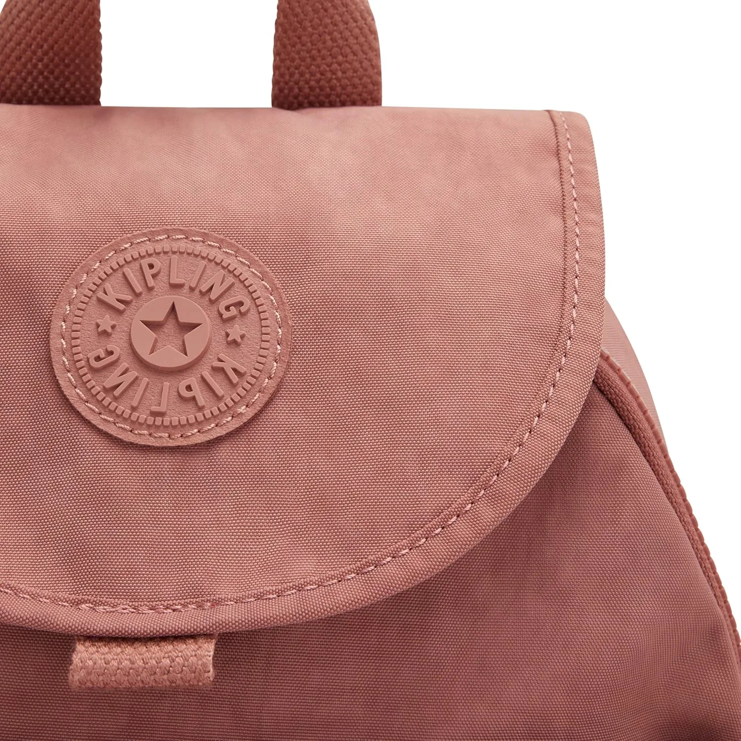 Kipling Women's Queenie Backpack, Adjustable Backpack Straps, Monkey Keychain, Key Clasp, Top Carry Handle