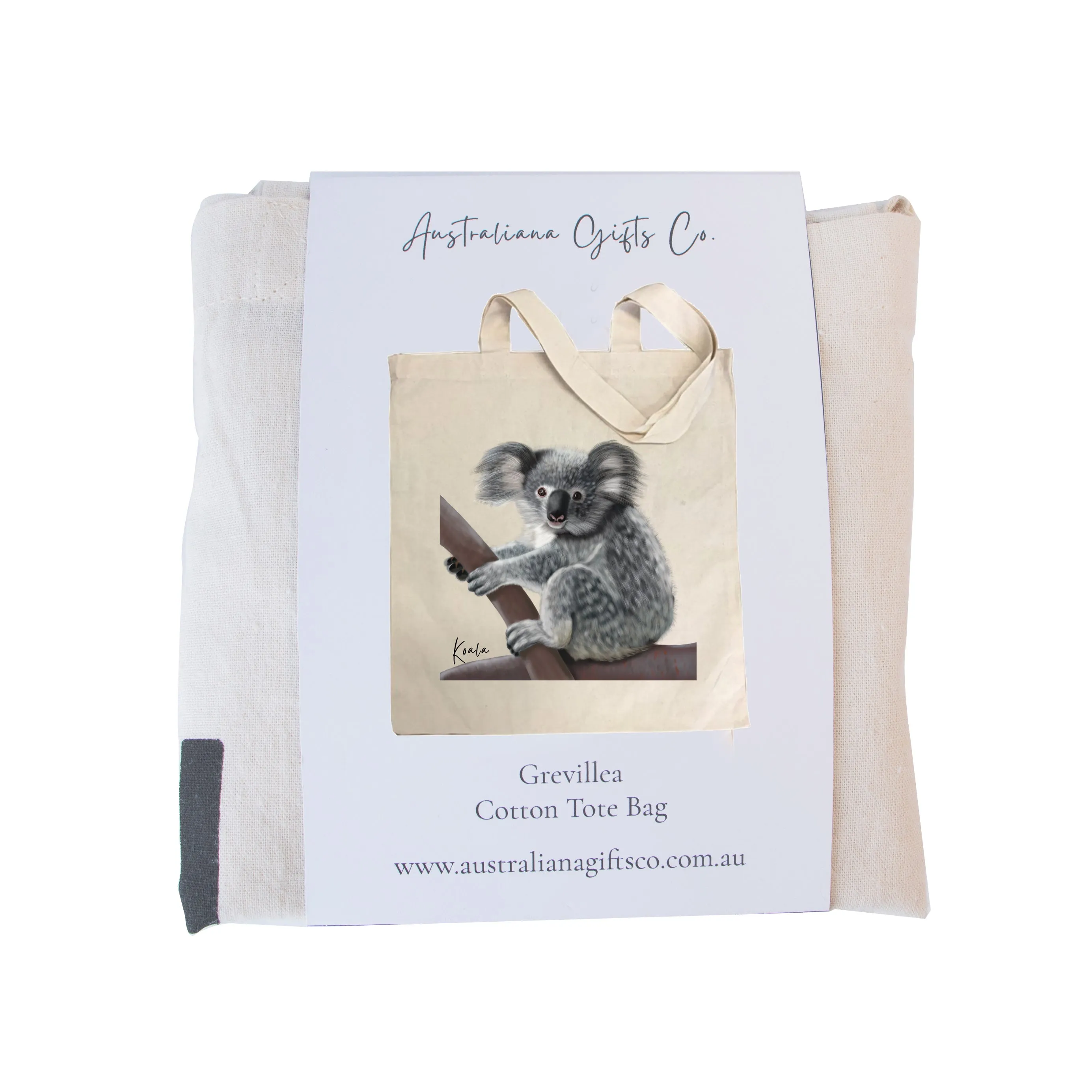 Koala Cotton Tote Bag