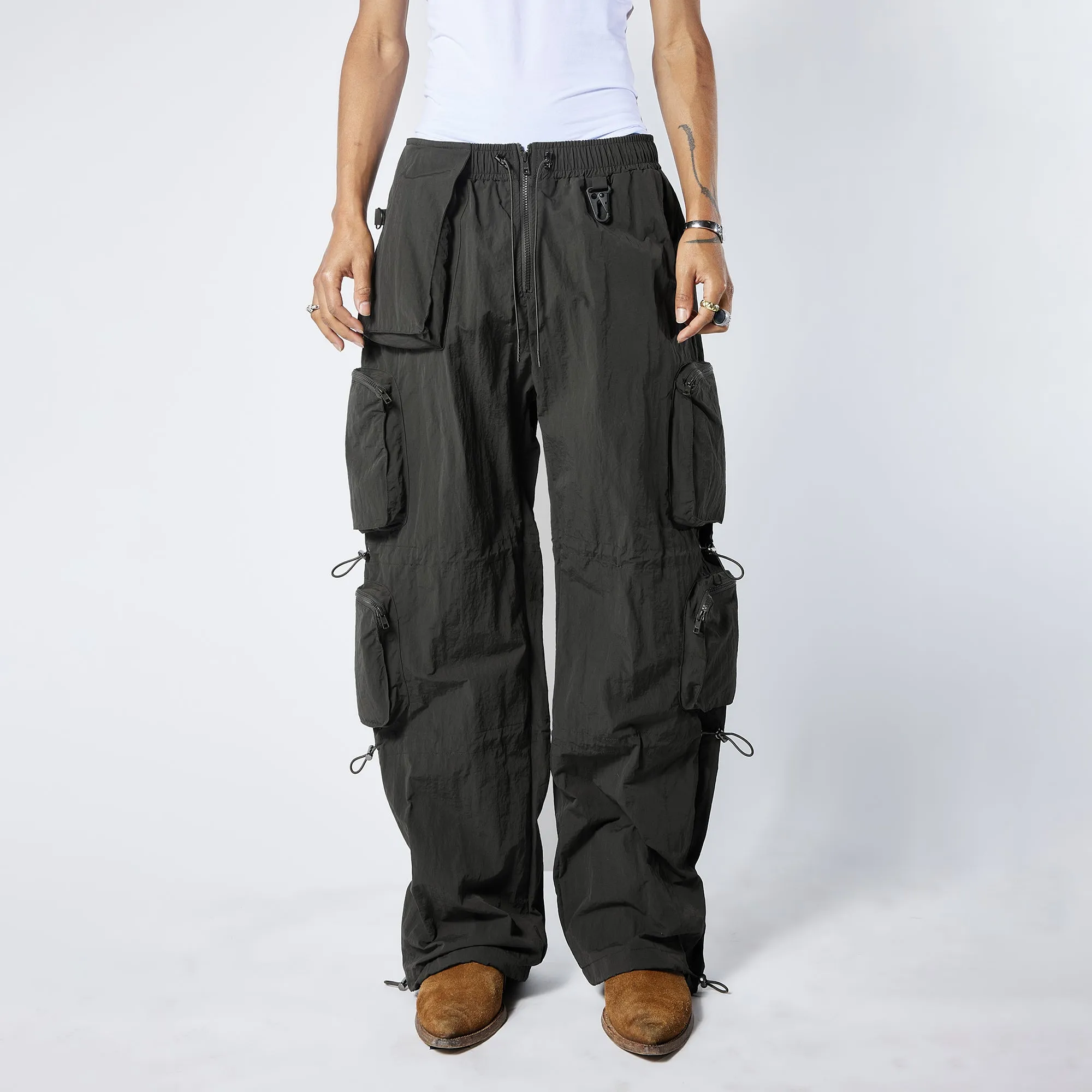Kody Phillips Mens Nylon Parachute Pants