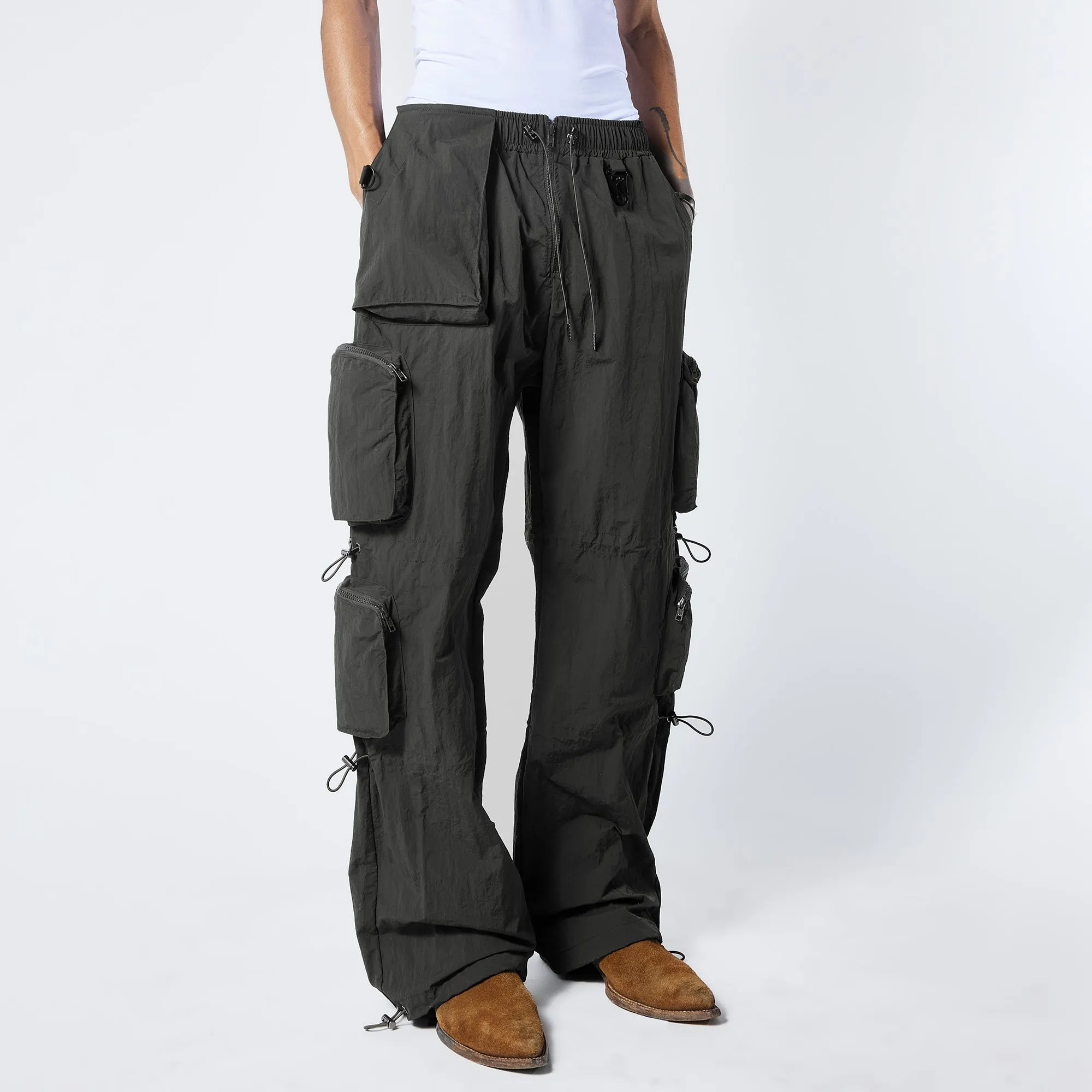 Kody Phillips Mens Nylon Parachute Pants