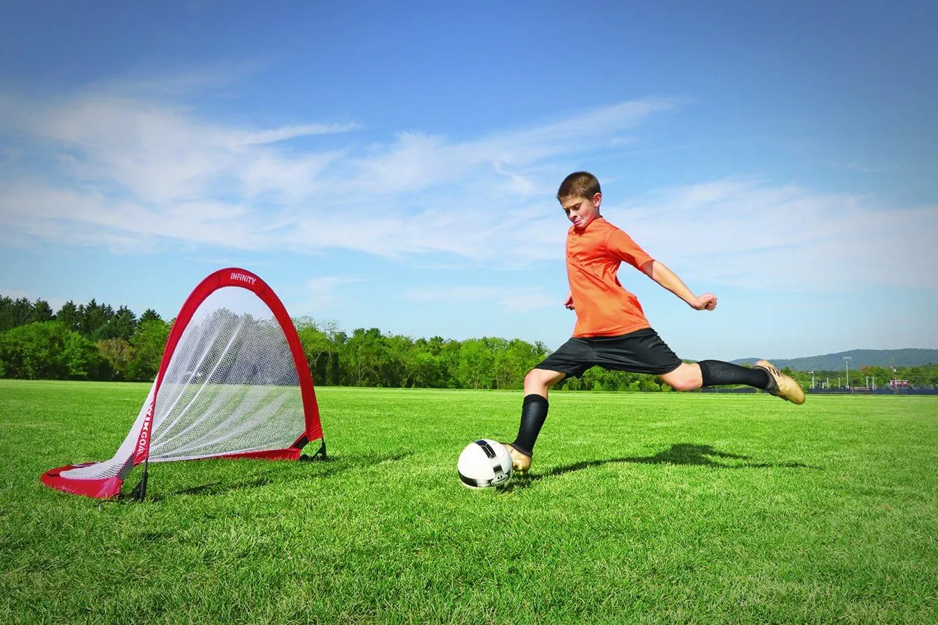 Kwik Goal Kwik Goal Weighted Infinity Pop Up Soccer Goal