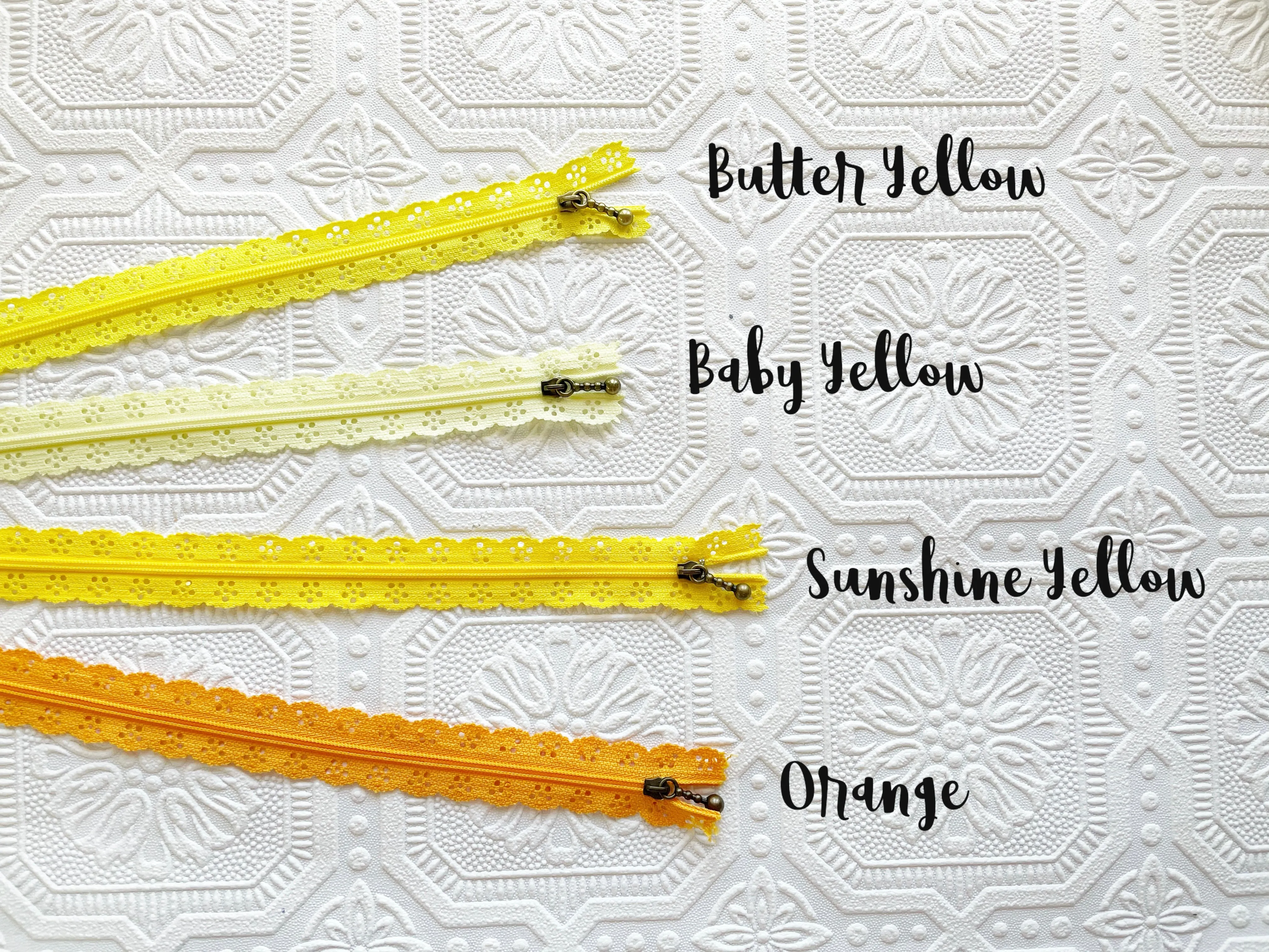 Lace Zippers - 30cm