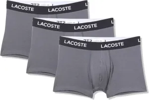 Lacoste Men's Casual Classic 3 Pack Cotton Stretch Trunks