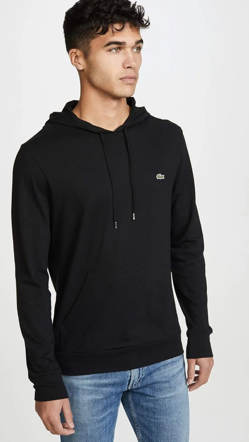 Lacoste Men's Long Sleeve Cotton Jersey Hooded T-Shirt