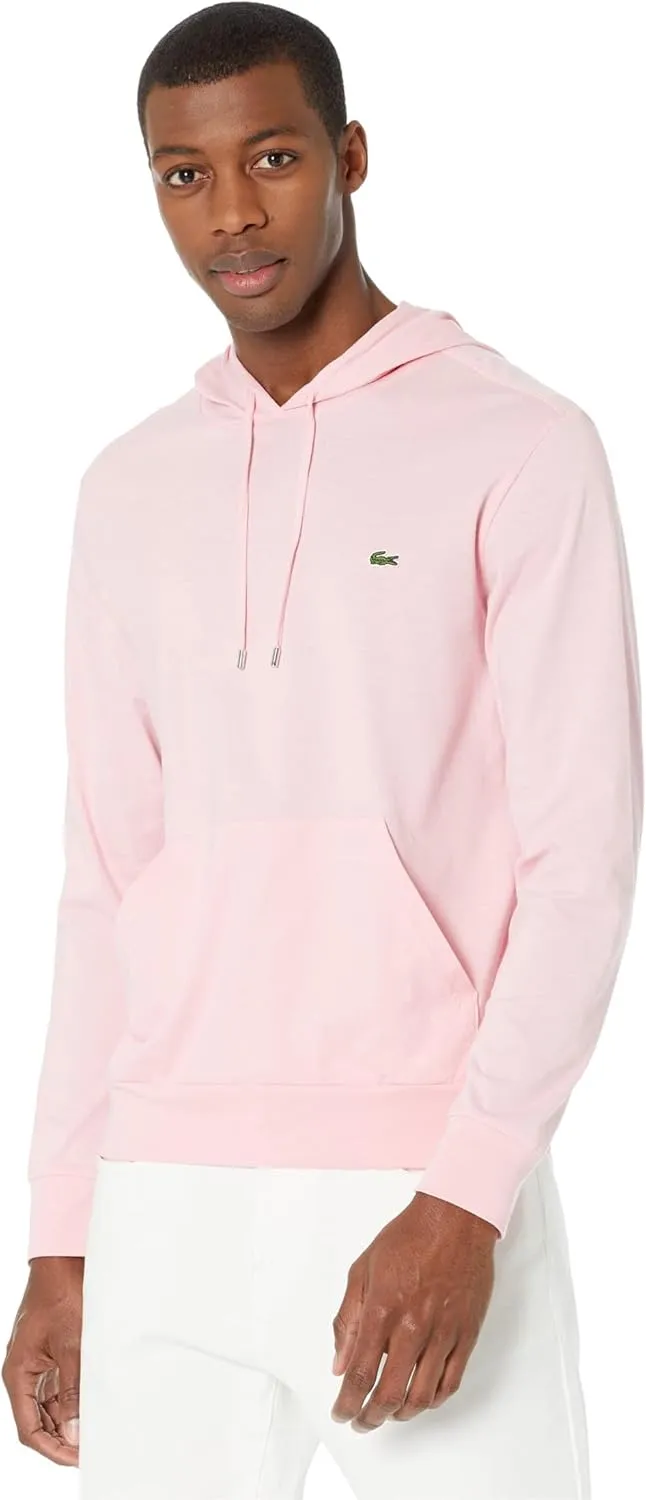 Lacoste Men's Long Sleeve Cotton Jersey Hooded T-Shirt
