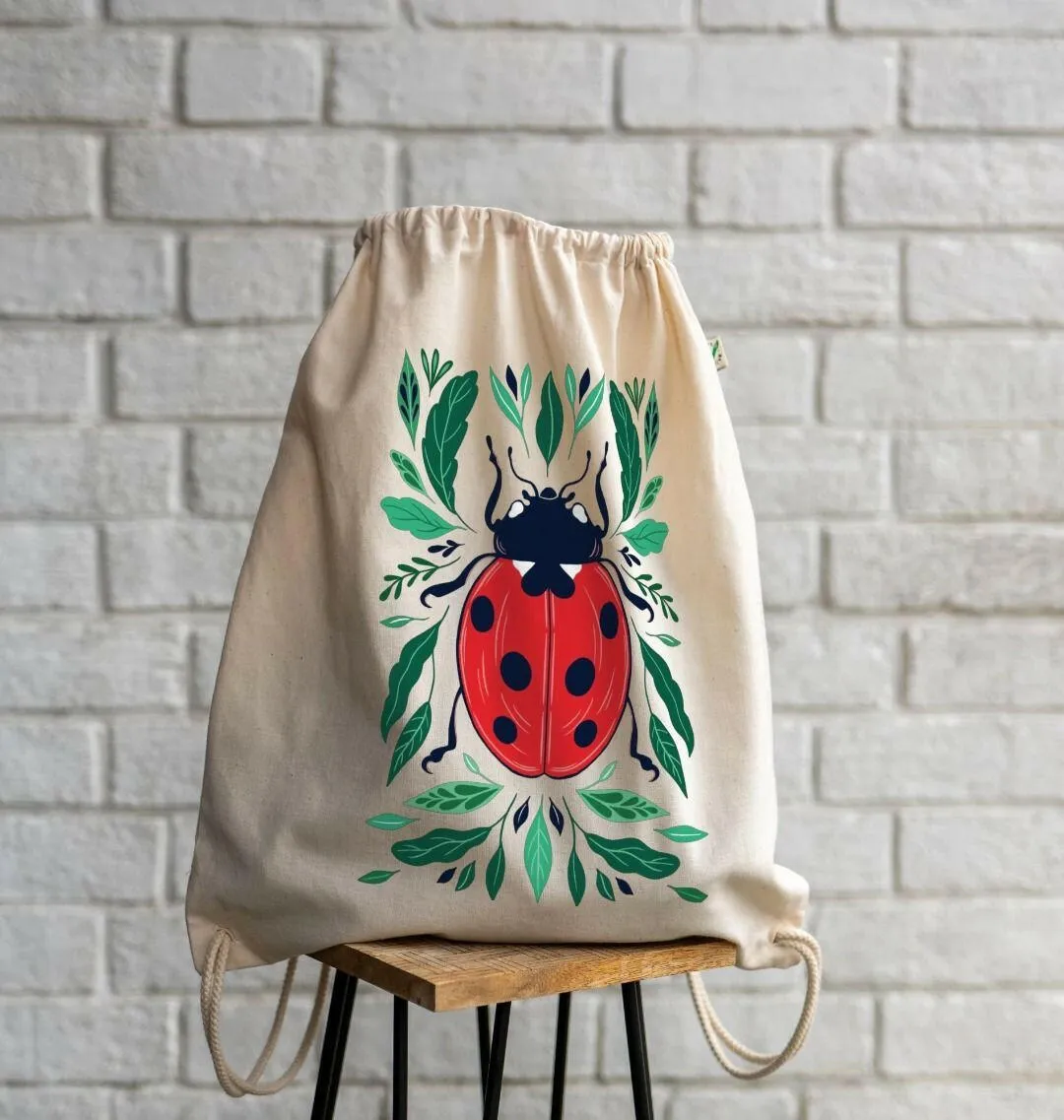 Ladybird Drawstring Bag