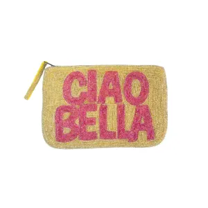Large Beaded Clutch - Ciao Bella