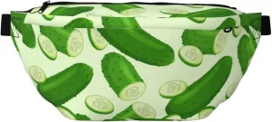 Large Fanny Packs for Women Men Cross Body - Cucumber green Travel Crossbody Bags for Women Trendy, Belt Bag for Women Men Crossbody, Waist Bag for Women With Adjustable Strap