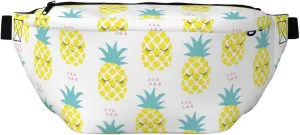Large Fanny Packs for Women Men Cross Body - Cute Shy Pineapple Travel Crossbody Bags for Women Trendy, Belt Bag for Women Men Crossbody, Waist Bag for Women With Adjustable Strap