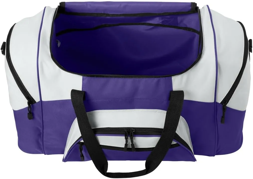Large LSU Duffle Bag LSU Tigers Gym Bags (Purple)