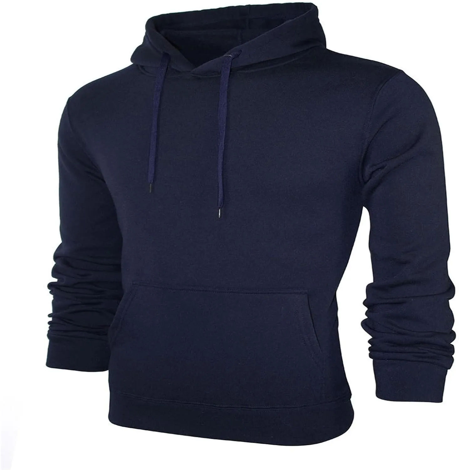 LCMTWX Men Hoodies And Winter Casual Loose Solid Hooded Sweater Top Drawstring Men's Hooded Sweatshirt Cotton Sweatshirt