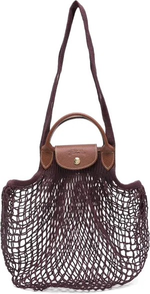 Longchamp Le Pliage Filet Large Mesh Bag