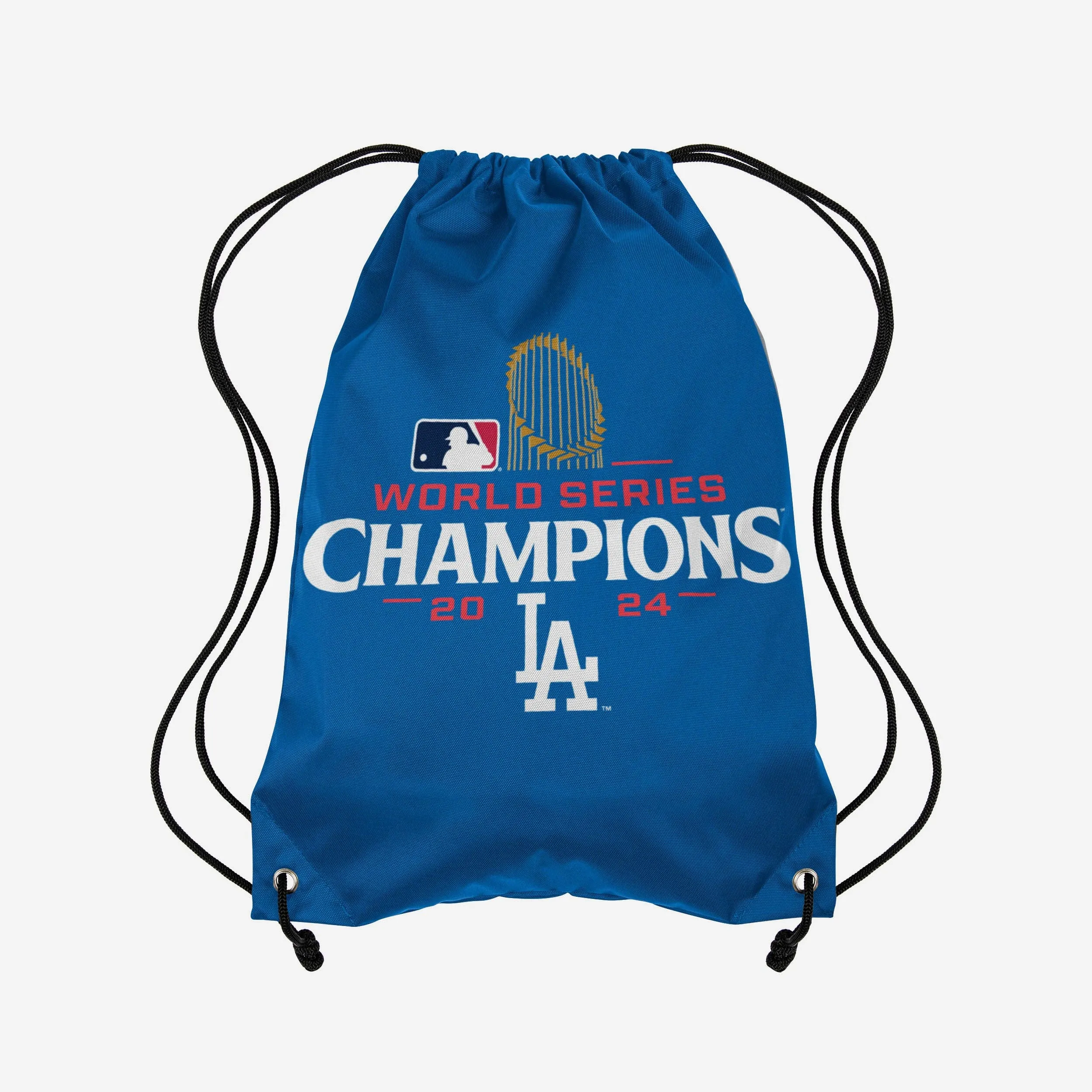 Los Angeles Dodgers 2024 World Series Champions Drawstring Backpack