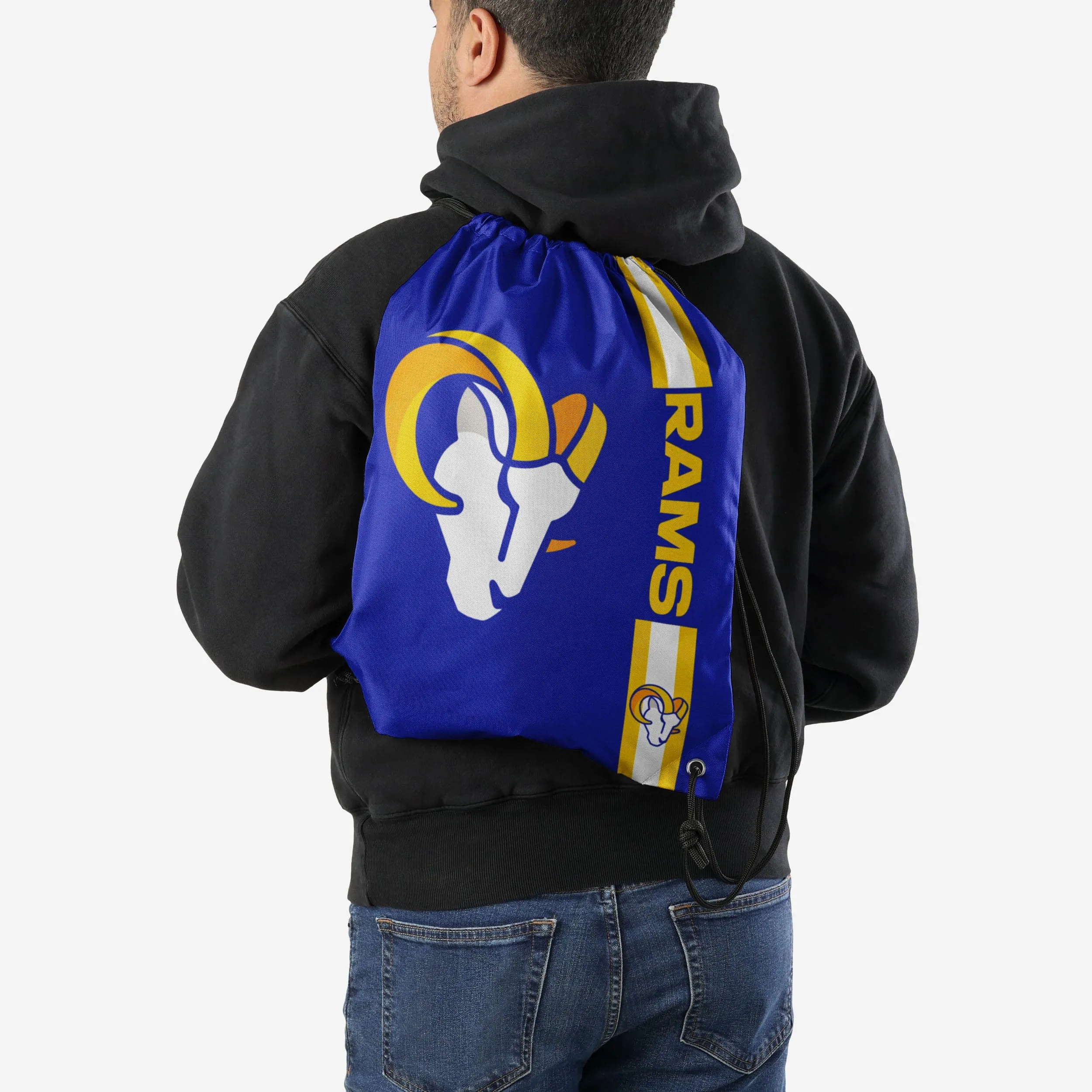 Los Angeles Rams Big Logo Drawstring Backpack