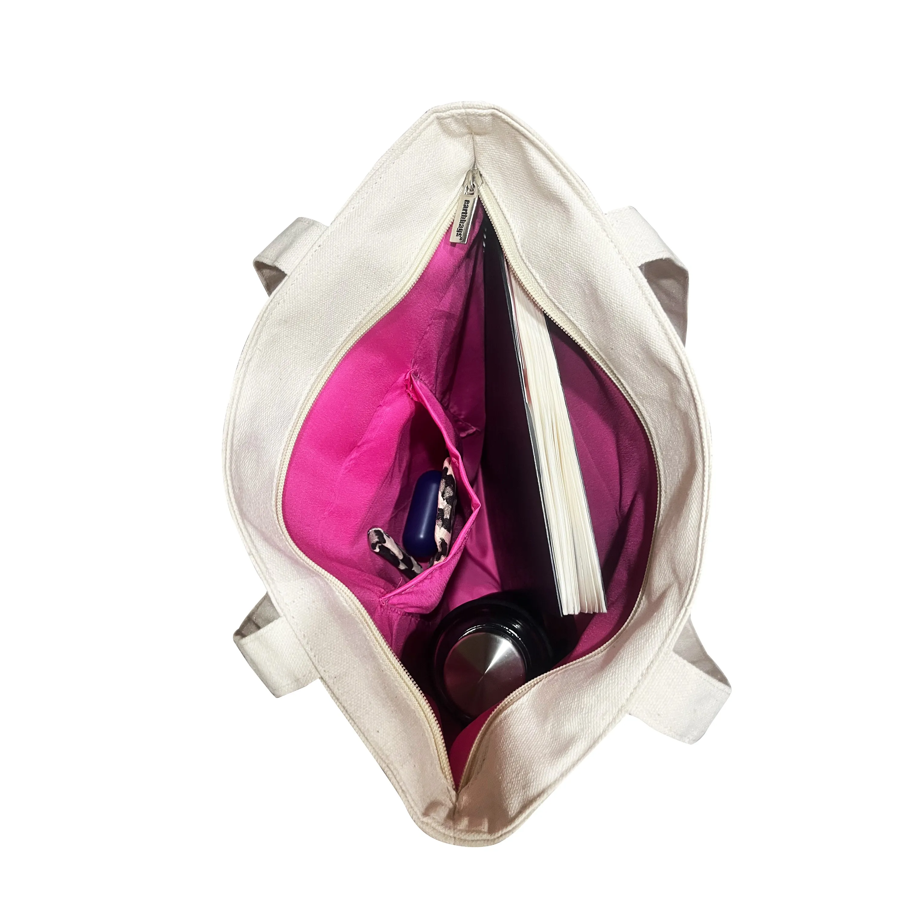 LOVE UNFOLDED BAG WITH ZIPPER